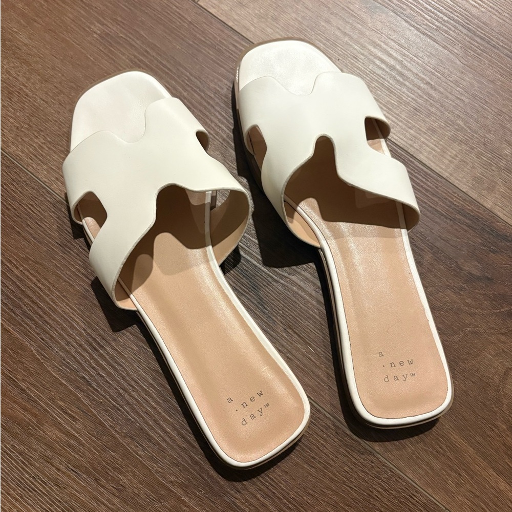 A New Day Off-White Women's Slide Sandals